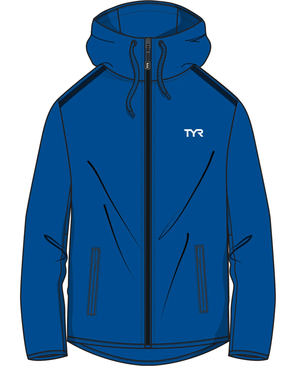 TYR TYP Warmup Hoodie - Youth TYP Swim Team